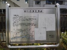 仙川の浄化施設